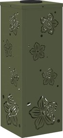 vidaXL Ηλιακό LED Φως Δρόμου 2 pcs Θερμό λευκό 18 x 18 x 50 εκ.