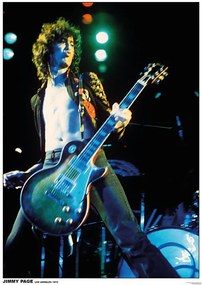 Αφίσα Led Zeppelin / Jimmy Page - Los Angeles
