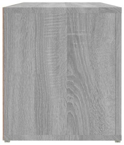vidaXL Έπιπλο Τηλεόρασης Γκρι Sonoma 100x31,5x35 εκ. από Επεξεργ. Ξύλο