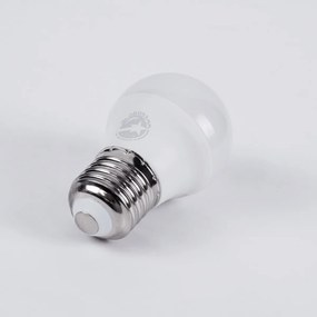 GloboStar 60020 Λάμπα LED E27 G45 Γλομπάκι 4W 376lm 260° AC 220-240V IP20 Φ4.5 x Υ7.8cm Θερμό Λευκό 2700K - 3 Years Warranty