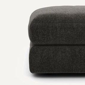 Σκαμπό ποδιών από βελούδινο chenille ύφασμα, Skander