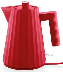 Βραστήρας Ηλεκτρικός Plissé MDL06/1 R 1,0Lt 2400W  21x16x20cm Red Alessi Polyresin