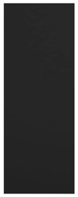 vidaXL Τραπεζάκι Κονσόλα Μαύρο 78 x 30 x 80 εκ. από Μοριοσανίδα