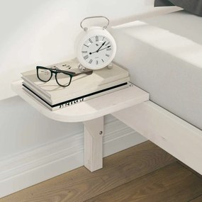 vidaXL Κρεβατοκάμαρα με Πλαϊνά Τραπέζια Λευκό 180 x 220 εκ.