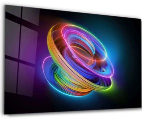 Πίνακας Γυάλινος 672BRS5795 110x70cm Multi Wallity Horizontal Glass