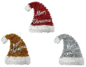 Χριστουγεννιάτικο Κρεμαστό Καπέλο “Merry Christmas” 29cm – Christmas Hat “Merry Christmas”