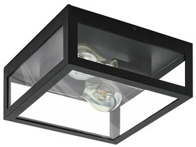 Φωτιστικό Οροφής Eglo 99122 AMEZOLA Μαύρο Ματ (Black Mat)