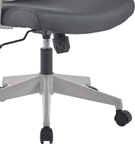 Καρέκλα γραφείου εργασίας Fragrant pakoworld ύφασμα mesh γκρι