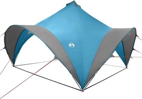 vidaXL Σκηνή Πάρτυ Μπλε 400 x 400 x 320 εκ. Πολυεστέρας και Χάλυβας
