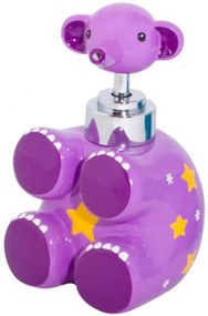 Δοχείο Κρεμοσάπουνου Εlephant 478119 8,5x8,5x14,5cm Purple Marva Κεραμικό