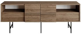 Έπιπλο Τηλεόρασης Derin 788DEC4010 180x37,1x64,7cm Walnut