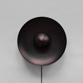 Φωτιστικό Τοίχου, Dusk Wall Lamp Αλουμίνιο Μαύρο(Burned Black), 50x17.5x50cm, 101 COPENHAGEN