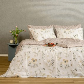 Παπλωματοθήκη Μονή (165x245) 2 Όψεων Melinen Casual Line Dolores Ash
