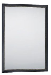 Καθρέπτης Επιτοίχιος Π34xY45  εκ. Black-Gold Πλαστικό Πλαίσιο Mirrors &amp; More Nadine 1310180