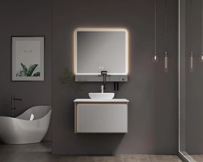 Καθρέφτης GREYS 80cm χρ. LIGHT GREY κωδ. 3MGRE080LGR