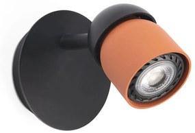 Φωτιστικό Τοίχου Coco 40663 1xGU10 Black - Terracota Faro Barcelona