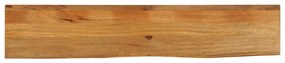 vidaXL Επιφάνεια Τραπεζιού 160x20x3,8 εκ. Live Edge Μασίφ Ξύλο Μάνγκο