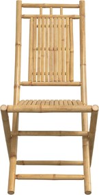 vidaXL Σετ Τραπεζαρίας Κήπου 5 Τεμαχίων από Μπαμπού