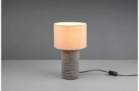 Επιτραπέζιο Φωτιστικό 1xE27 Καφέ Κεραμικό 38cm Mala R50941944 Trio Lighting-R50941944-Καφέ R50941944