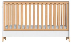 Casababy Palmer White Βρεφικό Κρεβάτι Μετατρεπόμενο Σε Προεφηβικό