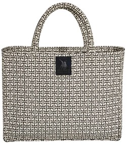 Τσάντα Θαλάσσης Polycotton 46x36εκ. Essential 4056 Μαύρη-Γκρι Greenwich Polo Club