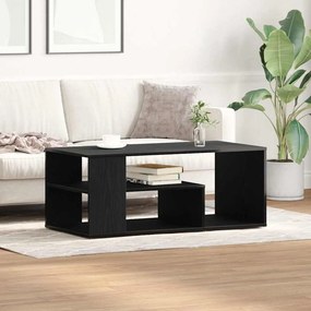 vidaXL Τραπεζάκι σαλονιού Μαύρη Οξυά 100 x 50 x 40 cm
