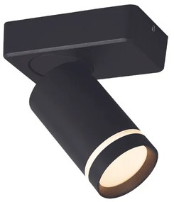 Φωτιστικό Οροφής Aca RA3631SBK DIVINO Μαύρο Ματ (Black Mat)