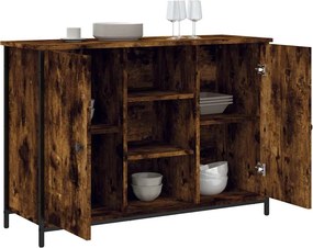vidaXL Ντουλάπι Καπνιστή Δρυς 100x35x70 εκ. από Επεξεργασμένο Ξύλο