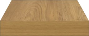 vidaXL Ράφι Τοίχου Επιτοίχιο Καφέ 23 x 23,5 x 3,8 cm