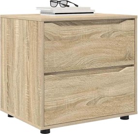 vidaXL Ντουλάπι αποθήκευσης Δρύς Sonoma 60 x 48 x 57 εκ