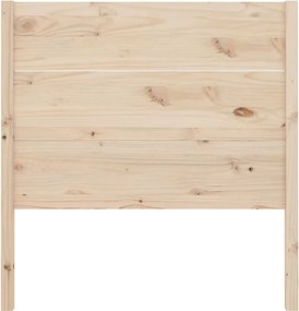 vidaXL Κεφαλάρι 96 x 4 x 100 εκ. από Μασίφ Ξύλο Πεύκου