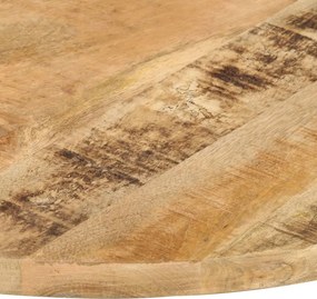 vidaXL Επιφάνεια Τραπεζιού Στρογγυλή 25-27 χιλ. 80 εκ. Ξύλο Μάνγκο