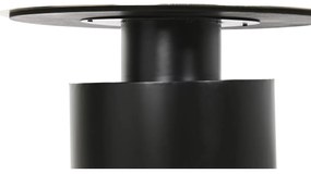 Βοηθητικό Τραπέζι DKD Home Decor 76 x 76 x 46 cm Μαύρο Χρυσό Σίδερο