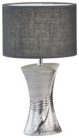 Επιτραπέζιο Φωτιστικό Louis Ασημί 50724 Fischer Honsel-50724-Ασημί 50724