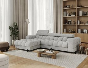 Γωνιακός καναπές Freyia-Gkri Anoixto-Αριστερή