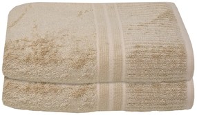 Πετσέτα Χεριών (30x50) Anna Riska Des Modal 600gsm Μπεζ