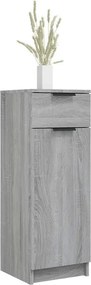 vidaXL Ντουλάπι Μπάνιου Γκρι Sonoma 32x34x90 εκ. Επεξεργασμένο Ξύλο