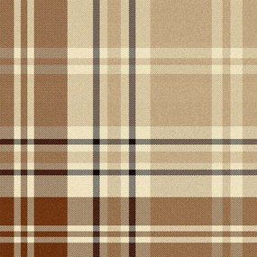 Ταπετσαρία Chesterfield Plaid WP30080 52x1000cm Capuccino-Brown MindTheGap