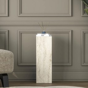 Βοηθητικό Τραπεζάκι Τραβερτίνη ACLOGRA 20x18.2x60