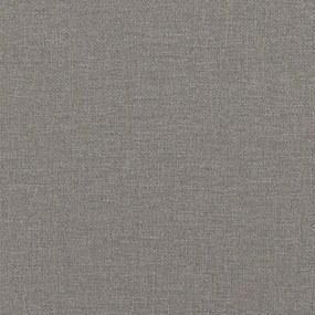 vidaXL Ρυθμιζόμενη Κρεβατοκεφαλή Taupe ύφασμα