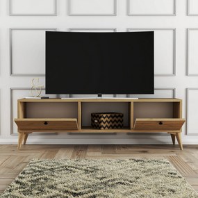 Έπιπλο Τηλεόρασης Δρυς POCLIR 138x29.5x42.6