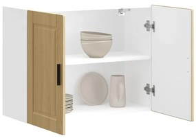ντουλάπι τοίχου κουζίνας "Porto" Sonoma Oak Engineered Wood - Καφέ