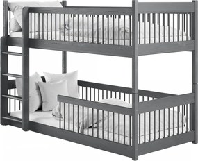 BOSTON 80x180 graphite bunk bed Lano Furniture