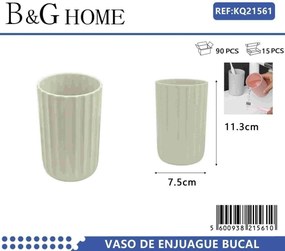 Θήκες οδοντόβουρτσας πλαστικές σε σετ 5Χ - Beige - 21561