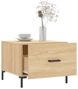 vidaXL Τραπεζάκια Σαλονιού 2 τεμ Sonoma Δρυς 50x50x40 εκ Επεξ. Ξύλο