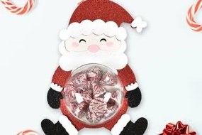 Intra απο ξύλο plywood 3mm-4mm πάχος – Αρχείο Holder Santa Christmas Δίασταση  20x20 cm INTRAFABR-108785986