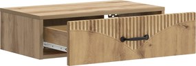 vidaXL Τραπεζάκι Τοίχου 59 x 34,5 x 17 εκ. Επεξεργασμένο Ξύλο