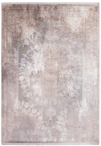 Χειμερινό χαλί μοντέρνο Bamboo Silk 8098A L. Grey D. Beige 160 x 230
