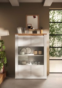 Έπιπλο Τηλεόρασης Ανθρακί Οξειδωμένο 121x43x57