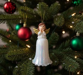 Γυάλινο στολίδι Angelica